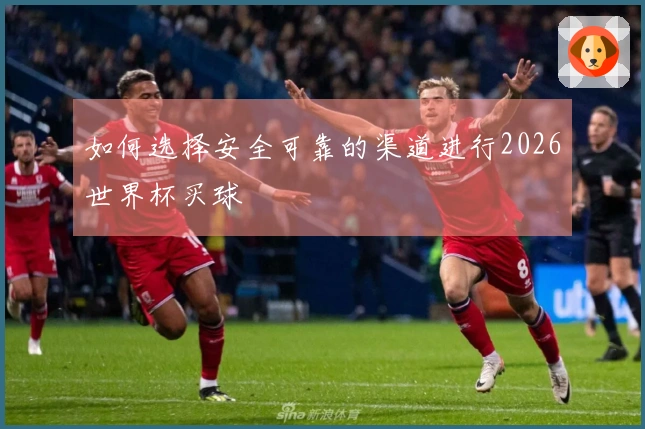 如何选择安全可靠的渠道进行2026世界杯买球